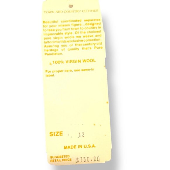 Pendleton Jacket Womens M Authentic Maclennan Scottish Tartan Plaid Wool Blazer - Picture 10 of 16